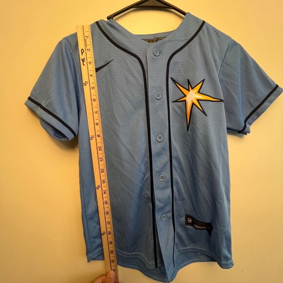 Nike MLB Tampa Bay Rays Wander Franco Youth‎ Jersey S - Picture 4 of 10